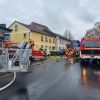 Brand Dachstuhl - Person in Gefahr